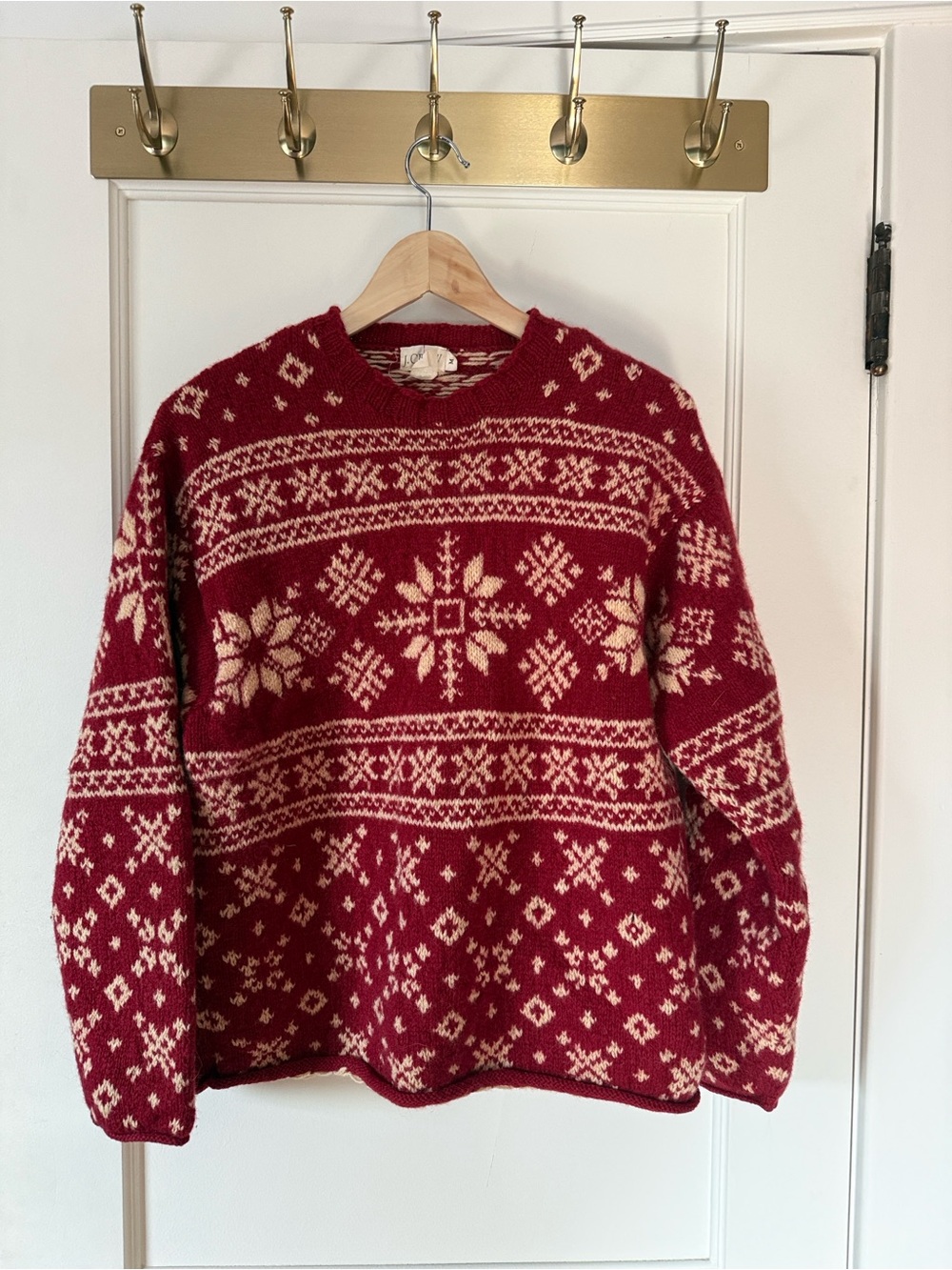 Vintage 100% wool J Crew sweater
